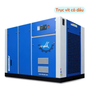 Máy nén khí trục vít có dầu Trung Quốc 5.5-11kw Denair