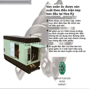 Máy nén khí cho giàn khoan1250XHH/1525 Sullair